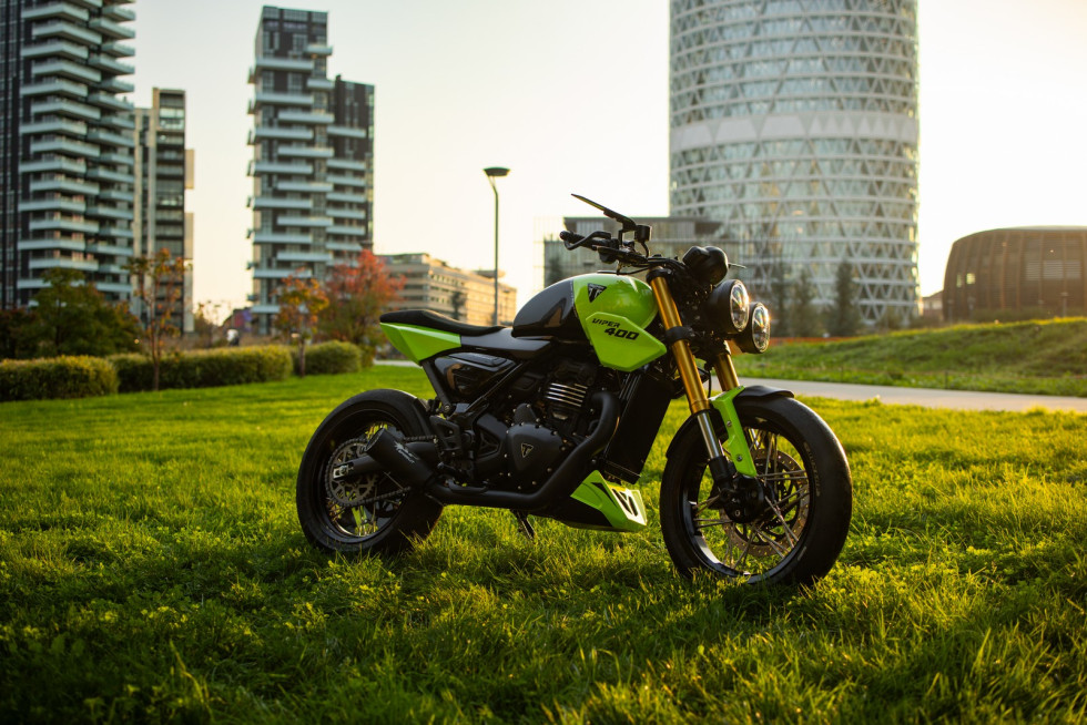 Triumph Viper 400 - Custom δημοπρασία για καλό σκοπό
