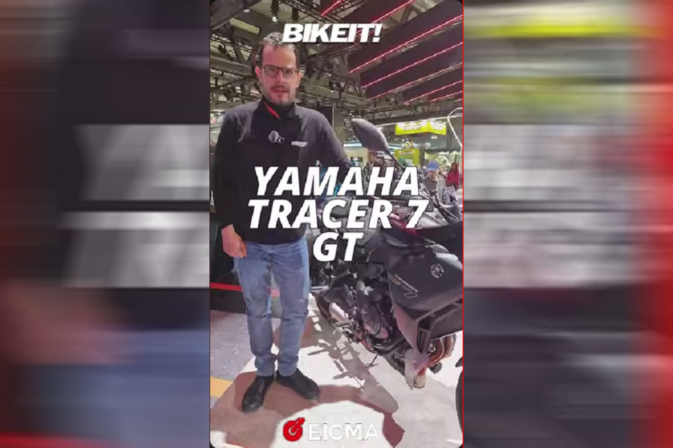 EICMA 2025 - Yamaha Tracer 7 GT 2026 - Short Video