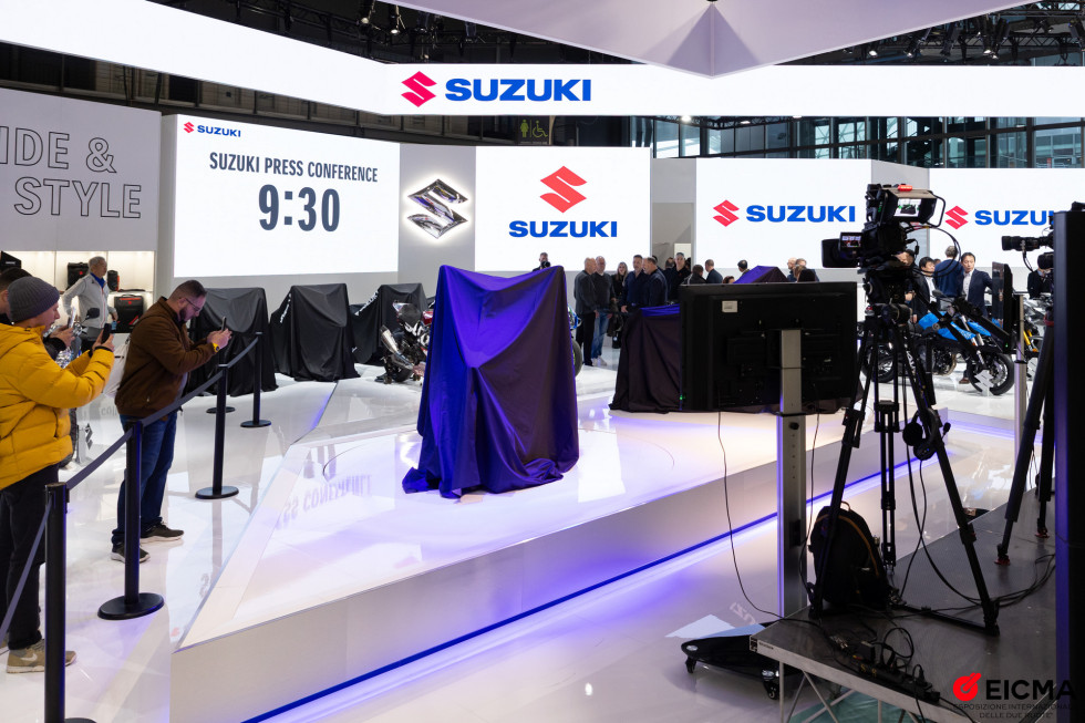Suzuki - Παρακολουθήστε ζωντανά την παρουσίαση της EICMA 2025