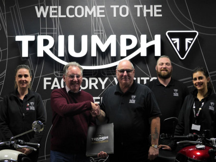 Triumph Factory Visitor Experience – 100,000 επισκέπτες σε 2 χρόνια!