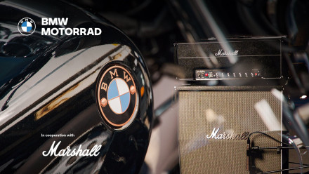 BMW Motorrad - Συνεργασία με τη Marshall