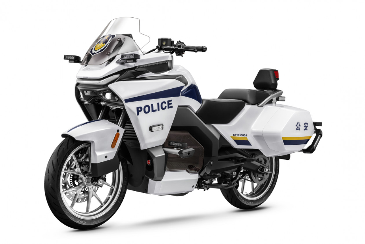CF Moto 300GT-E 2021 – Ηλεκτρικό ντεμπούτο για αστυνομική χρήση