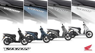 Honda Vision 110 2023 – Φρέσκιες χρωματικές επιλογές