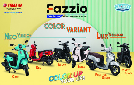 Yamaha Fazzio - Νέο υβριδικό scooter για την Ασία