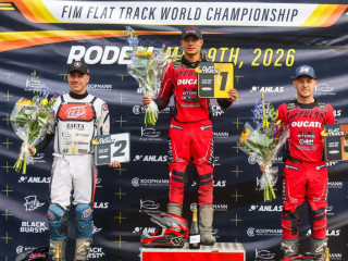Ducati - Ντεμπούτο με νίκη και διπλό βάθρο στο FIM Flat Track World Championship