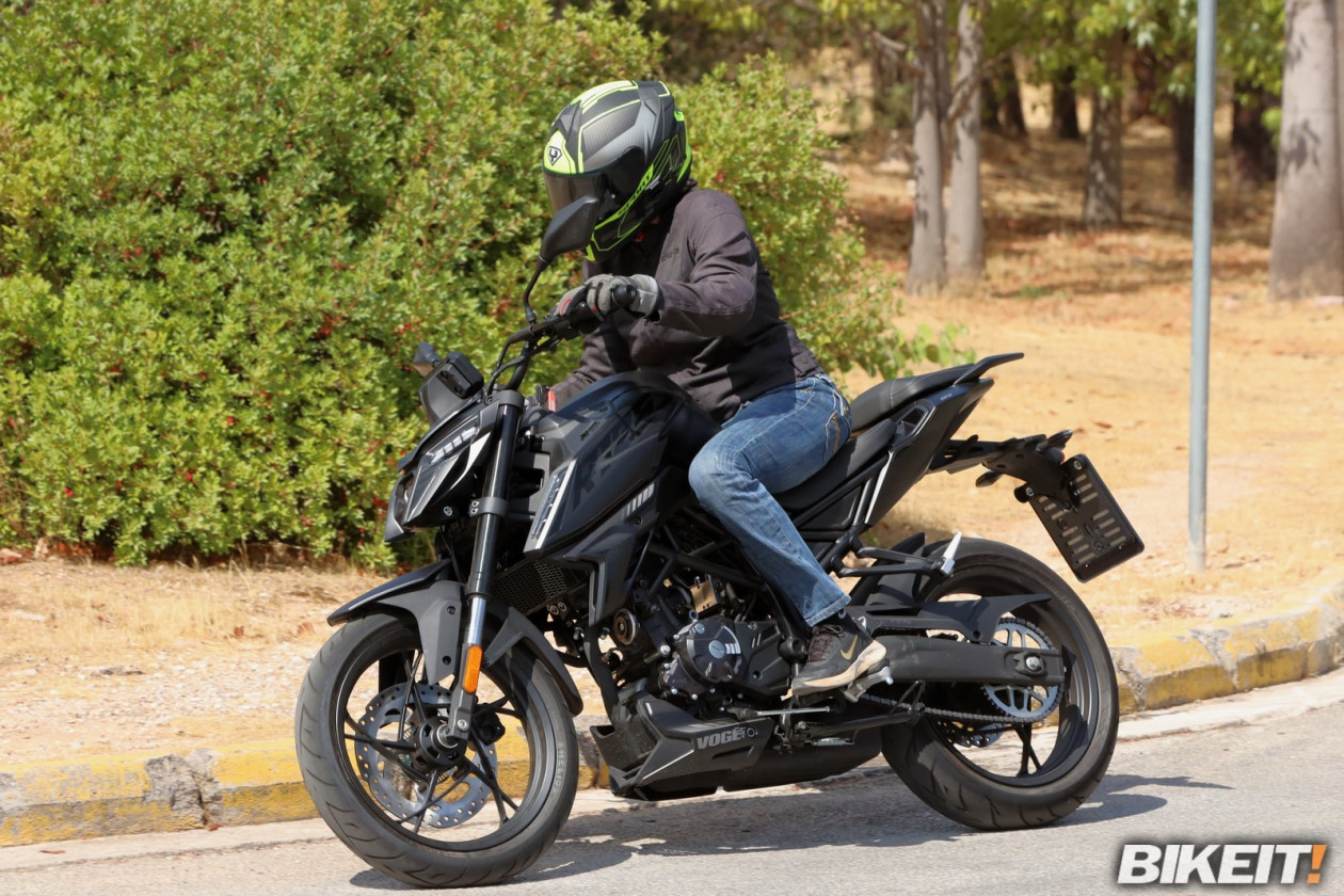 Test - Voge R125S - Review, δοκιμή στην Ελλάδα, εντυπώσεις