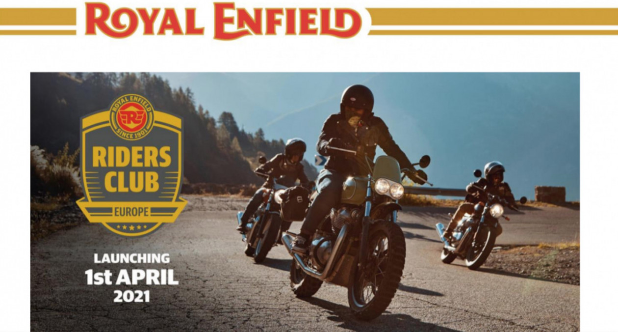 Royal Enfield Riders Club of Europe - Έρχεται από την 1η Απριλίου 2021