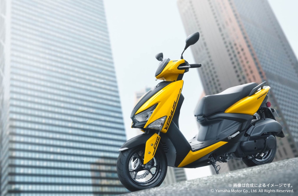 Yamaha Cygnus Gryphus 125 2025 – Στα «κιτρινόμαυρα» μόνο για την Ιαπωνία, προς το παρόν