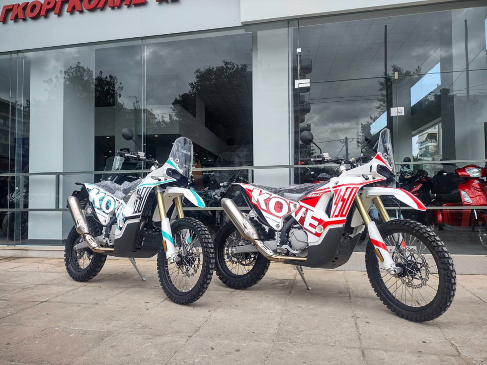 Ήρθαν στην Ελλάδα οι πρώτες KOVE 450 Rally