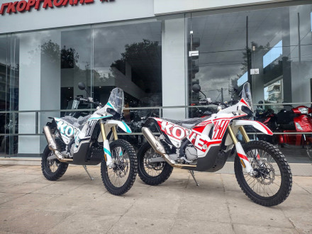 Ήρθαν στην Ελλάδα οι πρώτες KOVE 450 Rally