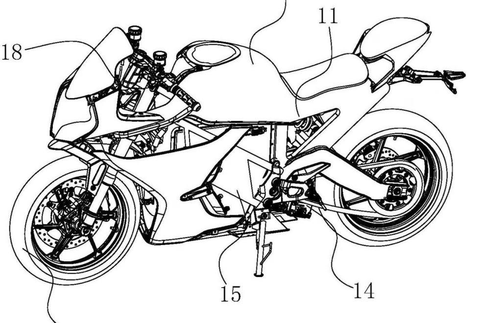 CFMOTO – Τα σχέδια της ηλεκτρικής της supersport εμφανίστηκαν