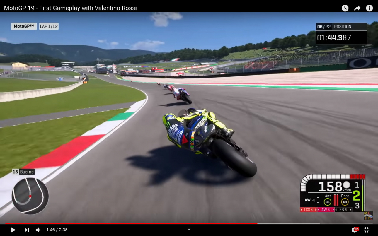 MotoGP 19 Videogame - Εντυπωσιακό Gameplay Video
