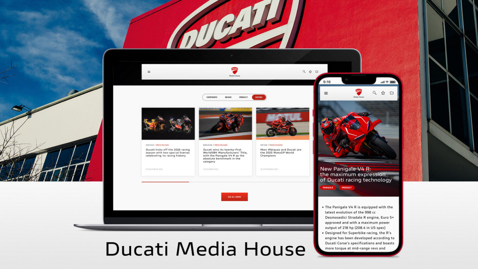 Ducati Media House - Το διαδικτυακό Borgo Panigale