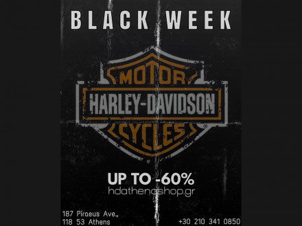 Harley-Davidson Athena - BLACK WEEK IS HERE!