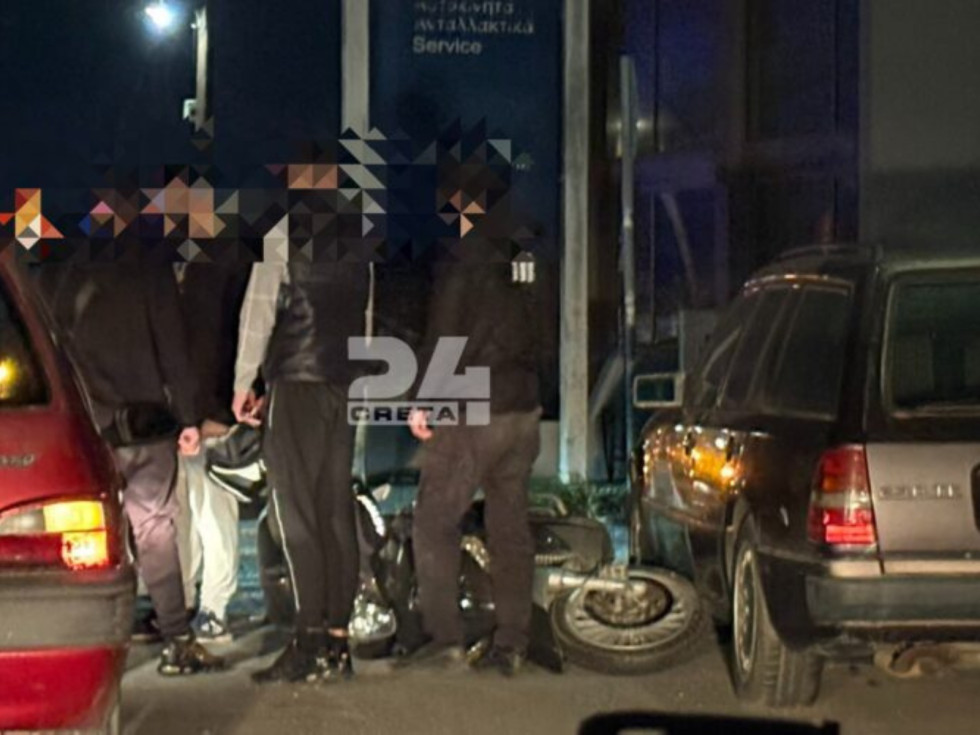 Τροχαίο στο Ηράκλειο Κρήτης με τραυματία 40χρονο μοτοσικλετιστή