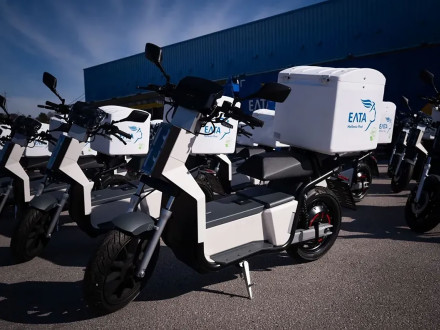 ΕΛΤΑ - Ανανέωση με 250 ηλεκτρικά δίκυκλα