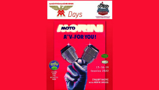 Moto Morini Days - Το τριήμερο 17-18-19 Ιουνίου (Δελτίο τύπου)