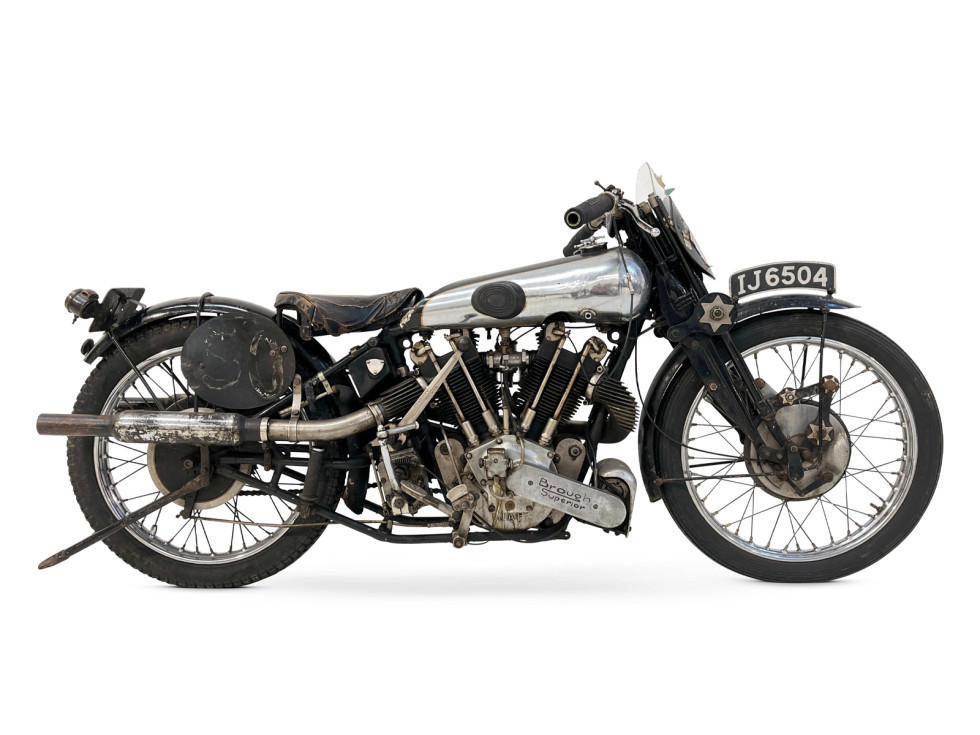 Αγωνιστικό Brough Superior SS100 του 1925 δημοπρατείται με τιμή.. ρεκόρ