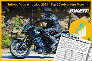 Ταξινομήσεις Απριλίου, Adventure - Top 20 μοτοσυκλετών