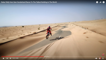 Επικό, τρισμέγιστο, παρανοϊκό, Next Level βίντεο με τον Sam Sunderland στο Ντουμπάϊ - Video
