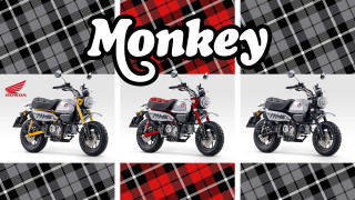Honda Monkey 2023 – Πολυχρωμία και καρό σέλες