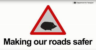 Βρετανία: Νέο οδικό σήμα - Προσοχή στους σκαντζόχοιρους!