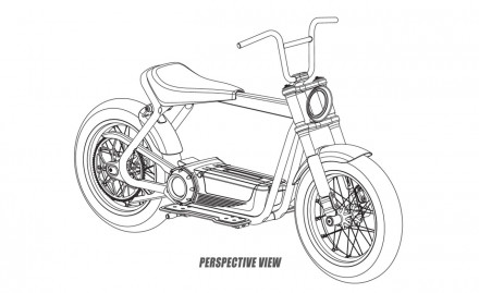 Harley-Davidson - Πατέντες του e-scooter project της