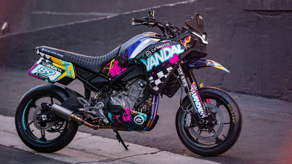 CFMOTO 450MT Supermoto by Roland Sands – Το αναμενόμενο!
