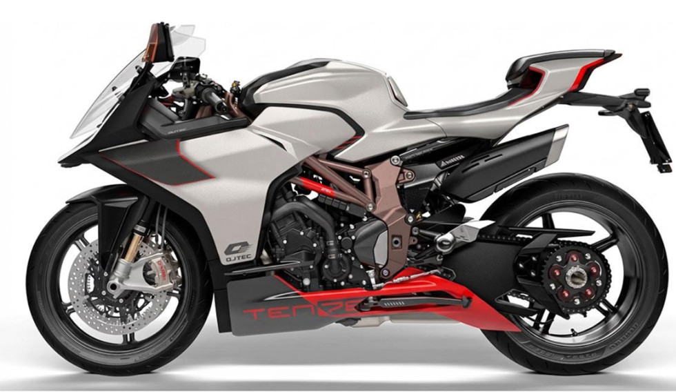 QJMotor SRK 1051RR - Αεροδυναμικά φτερά που προσαρμόζονται σε φρενάρισμα, επιτάχυνση και στροφές