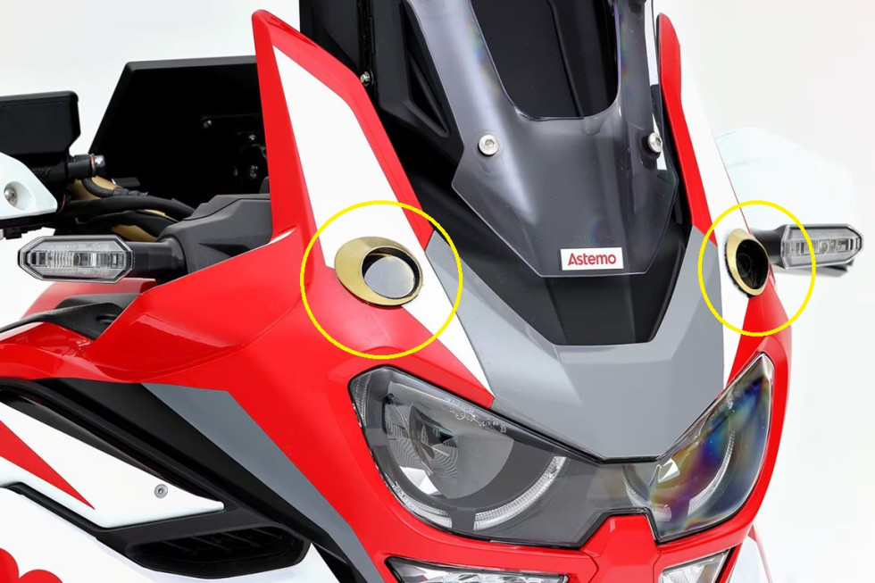 Honda – Αυτή είναι η Africa Twin με «μάτια» ως βοηθήματα αναβάτη