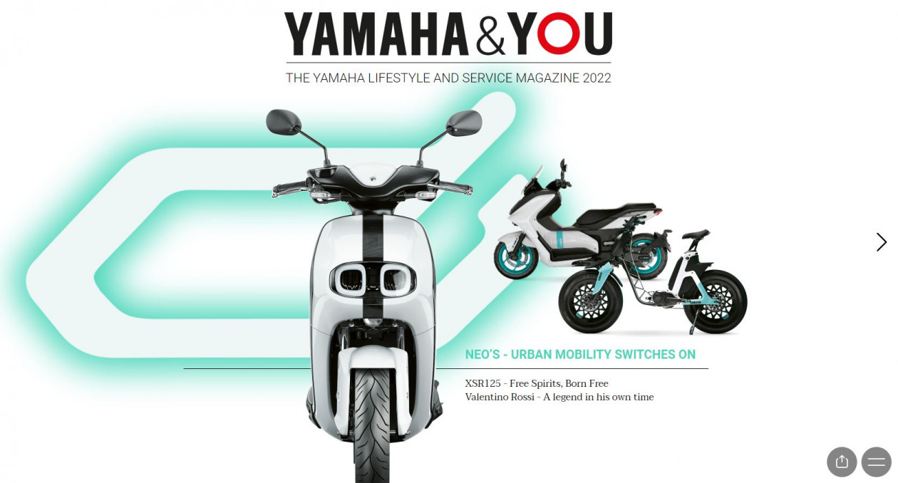 Yamaha &amp; YOU – Δημοσιεύτηκε το τρίτο τεύχος του online περιοδικού