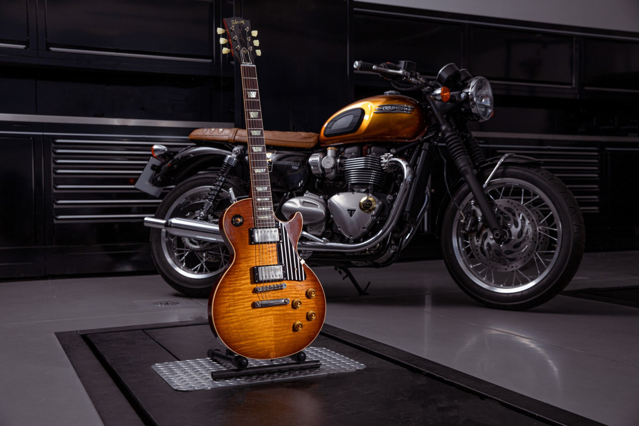 Triumph &amp; Gibson – T120 Bonneville 1959 Legends Custom Edition