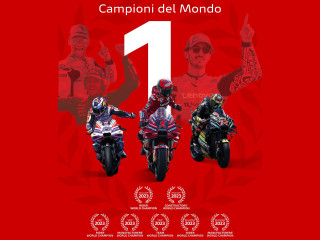 Ducati - Κυριαρχία στον κόσμο των αγώνων με τον Francesco Bagnaia να αναδεικνύεται Παγκόσμιος Πρωταθλητής MotoGP