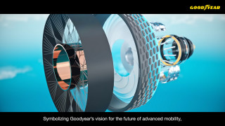 Video - Goodyear ReCharge – Ελαστικό με κάψουλα “αναγόμωσης” για αυτόματη ανανέωση πέλματος
