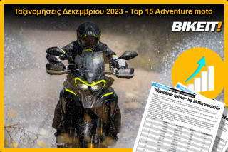 Ταξινομήσεις Δεκεμβρίου 2023, adventure μοτοσυκλέτες – Top 15 μοντέλων