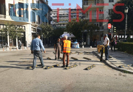 O Δήμος Θεσσαλονίκης βελτιώνει τις θέσεις στάθμευσης των δίτροχων