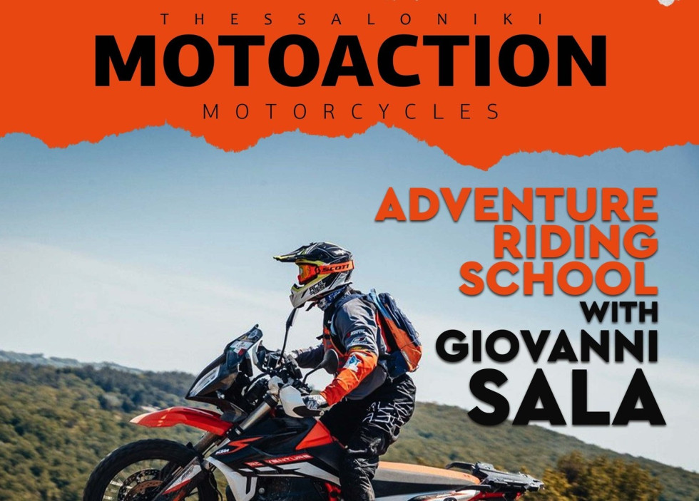 Motoaction – Σχολείο Adventure με τον παγκοσμίου βεληνεκούς Giovanni Sala