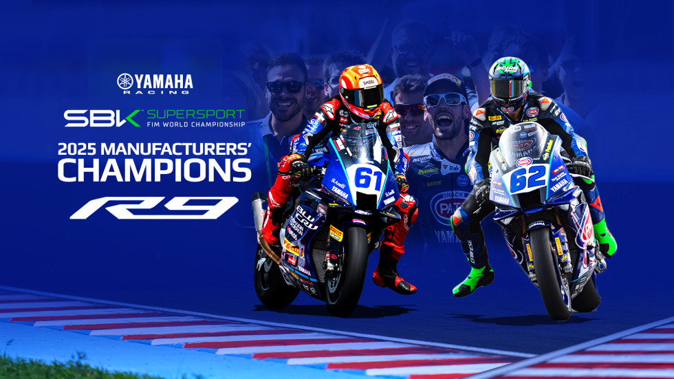 Yamaha R9 - Παγκόσμια Πρωταθλήτρια WorldSSP με την πρώτη!