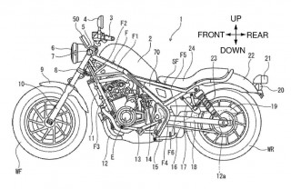 Honda – Σχεδία για Rebel 500 με... εναλλάξιμη χειρολαβή - sissy bar;