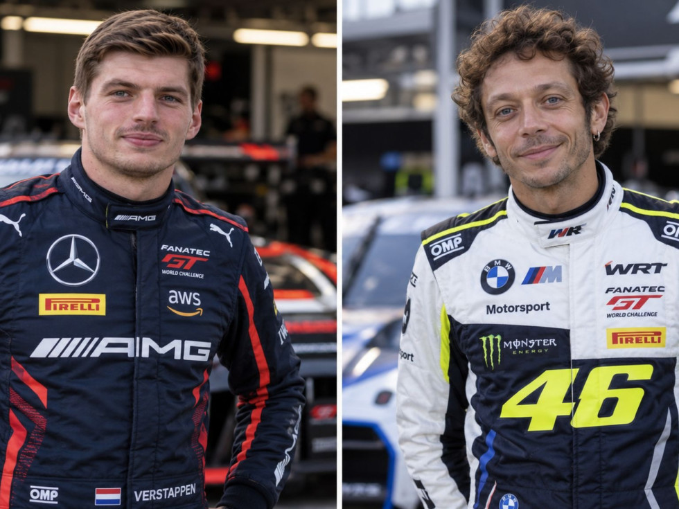 Valentino Rossi και Max Verstappen μαζί στο Portimao για μια ξεχωριστή μάχη GT3
