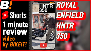 Royal Enfield HNTR350 short video