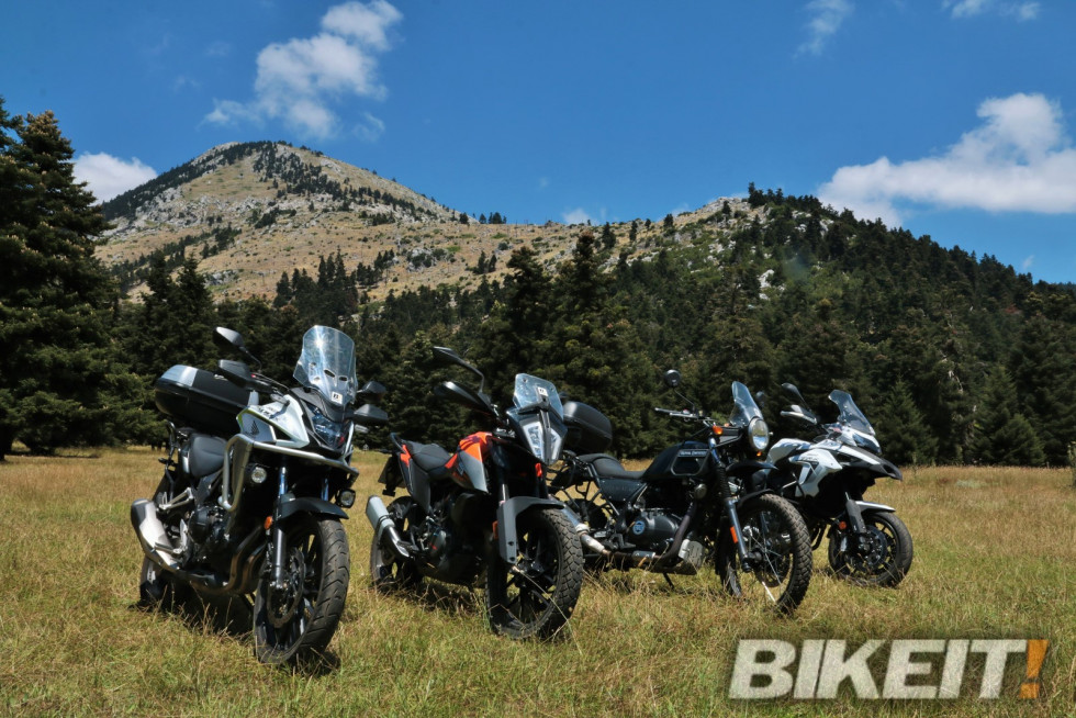 Συγκριτικό Test Adventure 400-500cc – Benelli TRK502 / Honda CB500X / KTM 390 Adventure / Royal-Enfield Himalayan