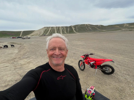 Ο Kevin Schwantz πάλι στη σέλα μιας δίχρονης μοτοσικλέτας