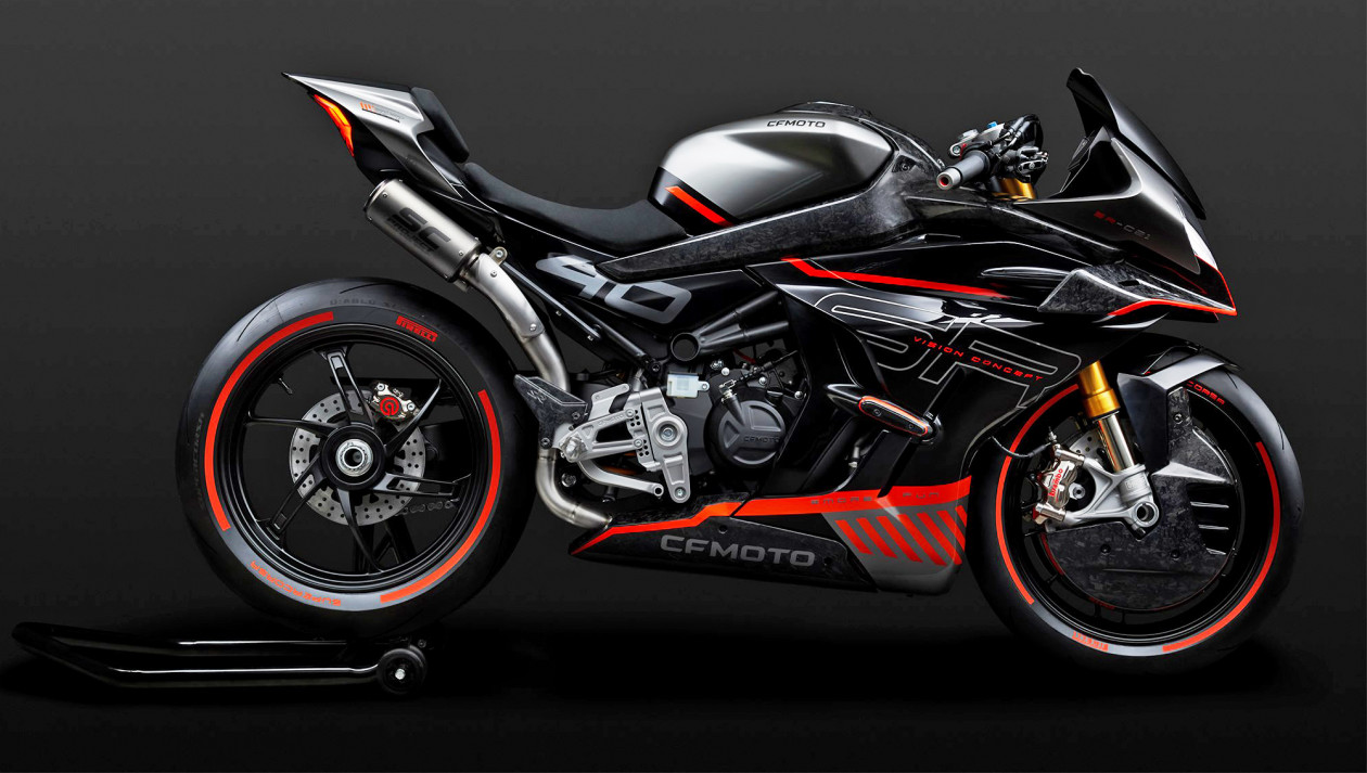 CFMOTO SR-C21 - Φουτουριστικό Superbike Concept