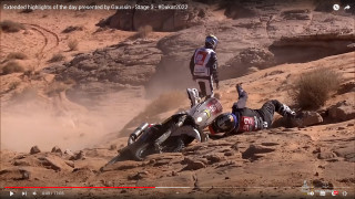Rally Dakar 2022 - Τα θεαματικά Highlights της 3ης μέρας - Video
