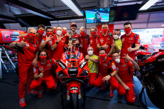Ducati - Τρίτη συνεχόμενη παρουσία στο βάθρο του MotoGP για τον Pecco Bagnaia