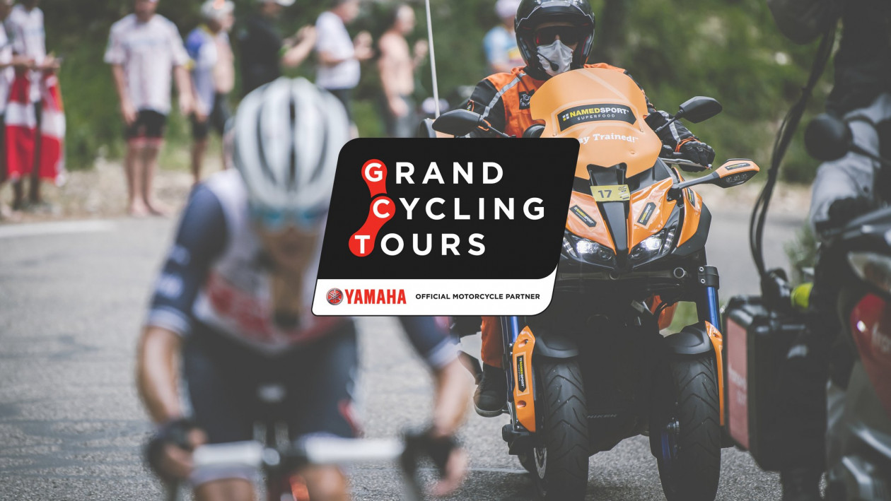 Yamaha - Συνεχίζει ως Επίσημος Συνεργάτης Μοτοσυκλετών στα European Grand Cycling Tours