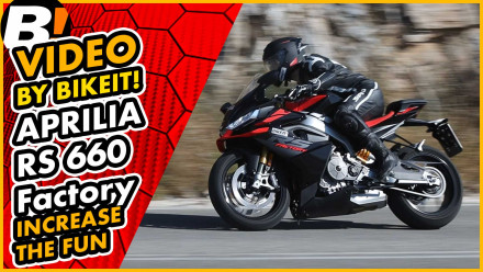 Video Test Ride - Aprilia RS660 Factory 2025