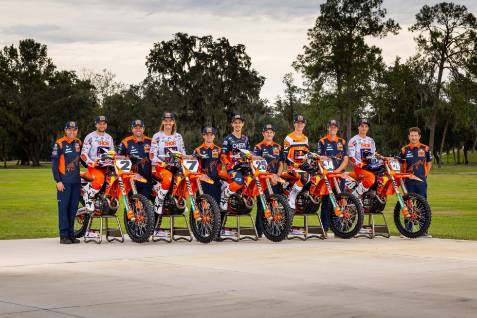 Red Bull KTM Factory Racing – Παρουσίαση ομάδας για το παγκόσμιο ΑΜΑ SuperMotocross
