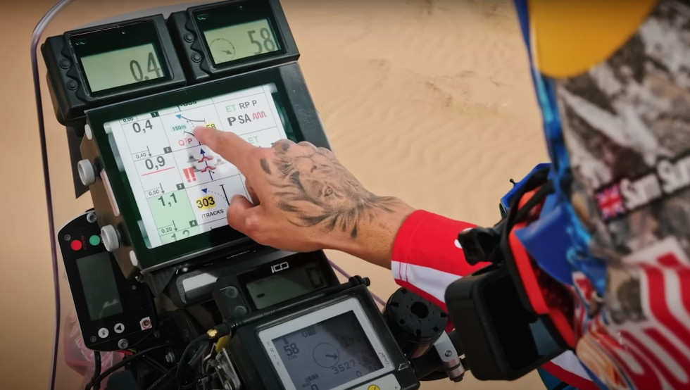 Video - «Ταχύρρυθμα» μαθήματα roadbook με τον Sam Sunderland